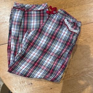 Victoria's Secret Festive Plaid Lounge Pants